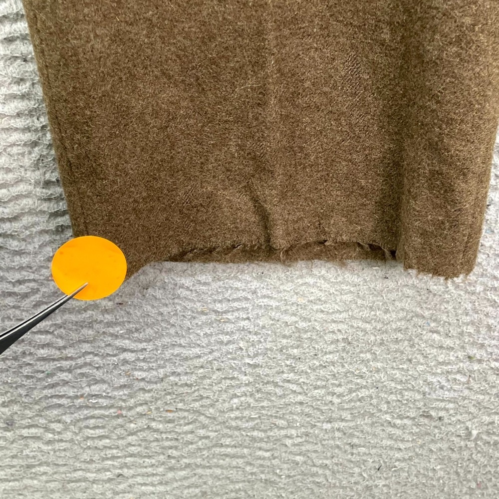 Vintage 1948 Belgian Military Field Pants Mens 27x28.5* Brown Wool Army Tactical - Picture 9 of 14